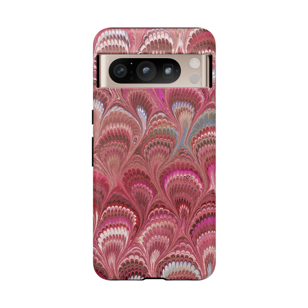 Shades of Pink Marbled Phone Case —  Dual Layer - Tough Protective Phone Cover
