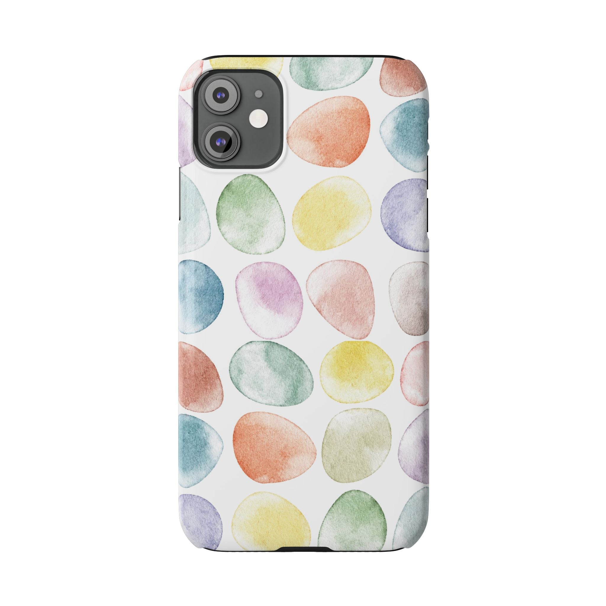 Colorful Watercolor Organic Circle Phone Cases