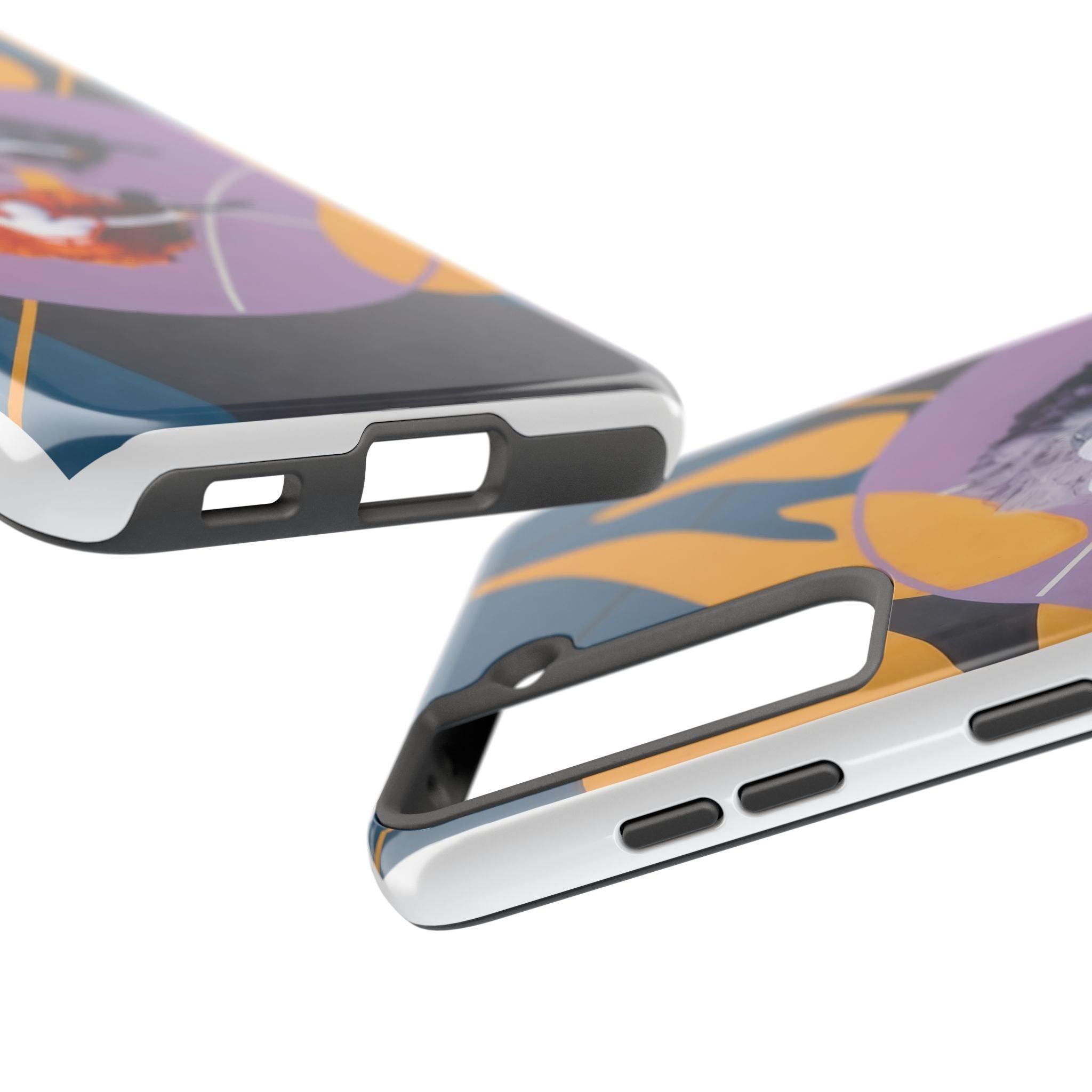 Two Womens Play basket ball Tough Phone Cases