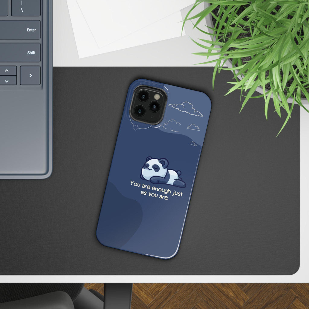 Panda Dreams Phone Case – Cozy Vibes & Inspiring Words