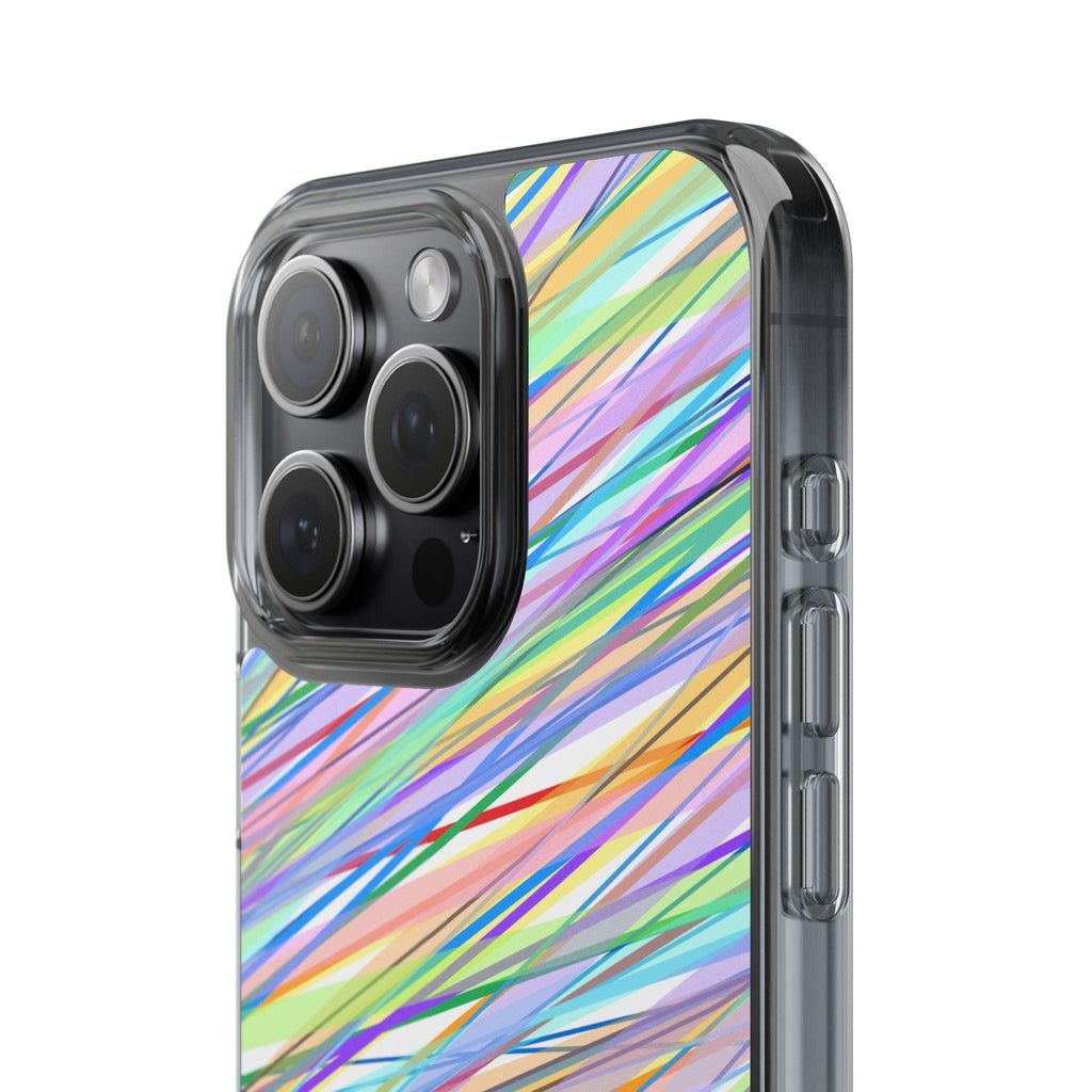 Threads Of Colors Clear Case