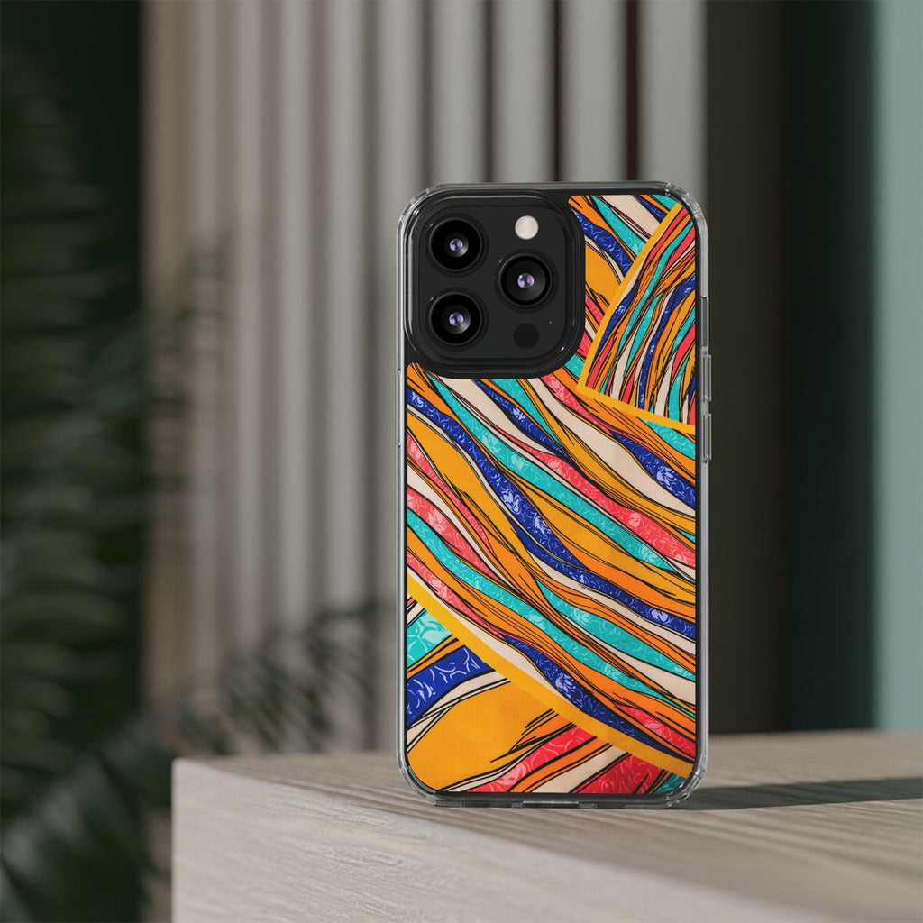 Clear Cases Stripes of  Powerful Colors