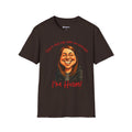 Funny 'Don't Ask Me Why I'm Smiling — I'm High!' T-Shirt — Novelty Stoner Graphic Tee