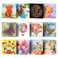 New Greeting Thank You DIY Point Diamond Blessing Card
