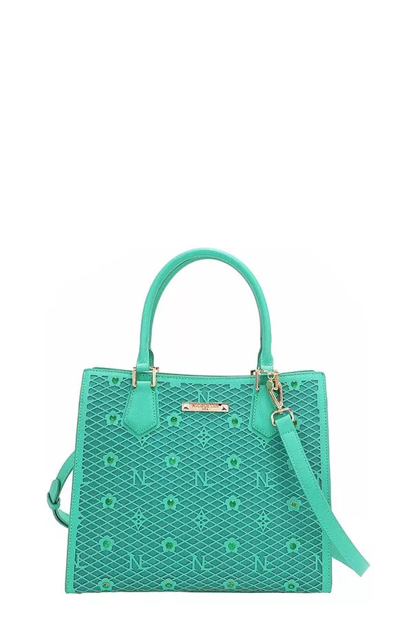 Nicole Lee USA Structured Tote Bag