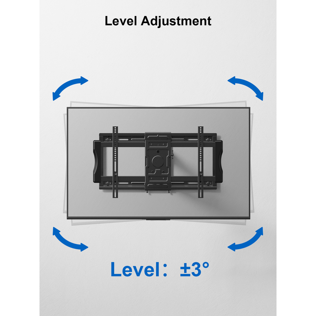 ErgoAV Motion Mount with Dual Arms for TVs 43" to 75" and up to 132lbs