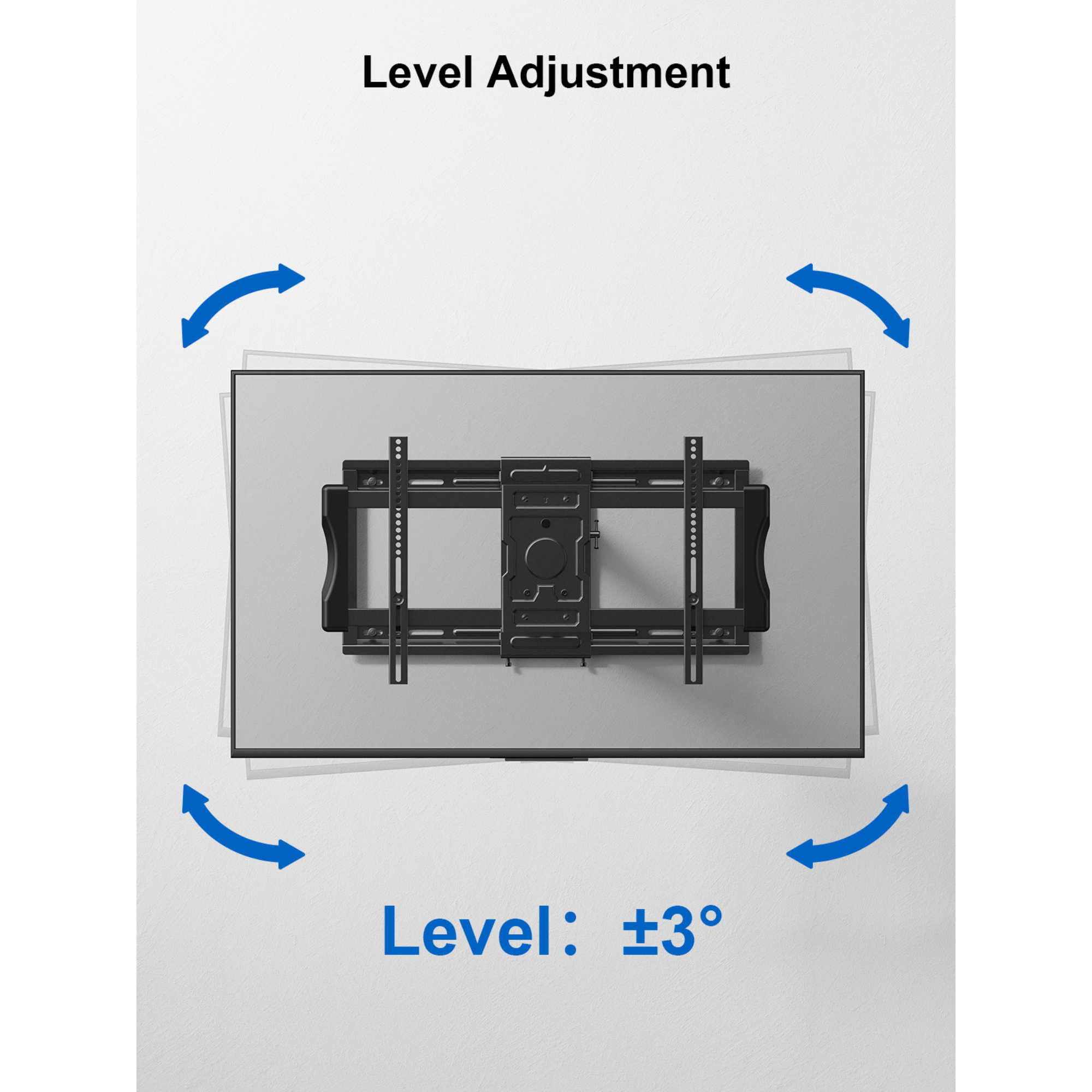 ErgoAV Motion Mount with Dual Arms for TVs 43" to 75" and up to 132lbs