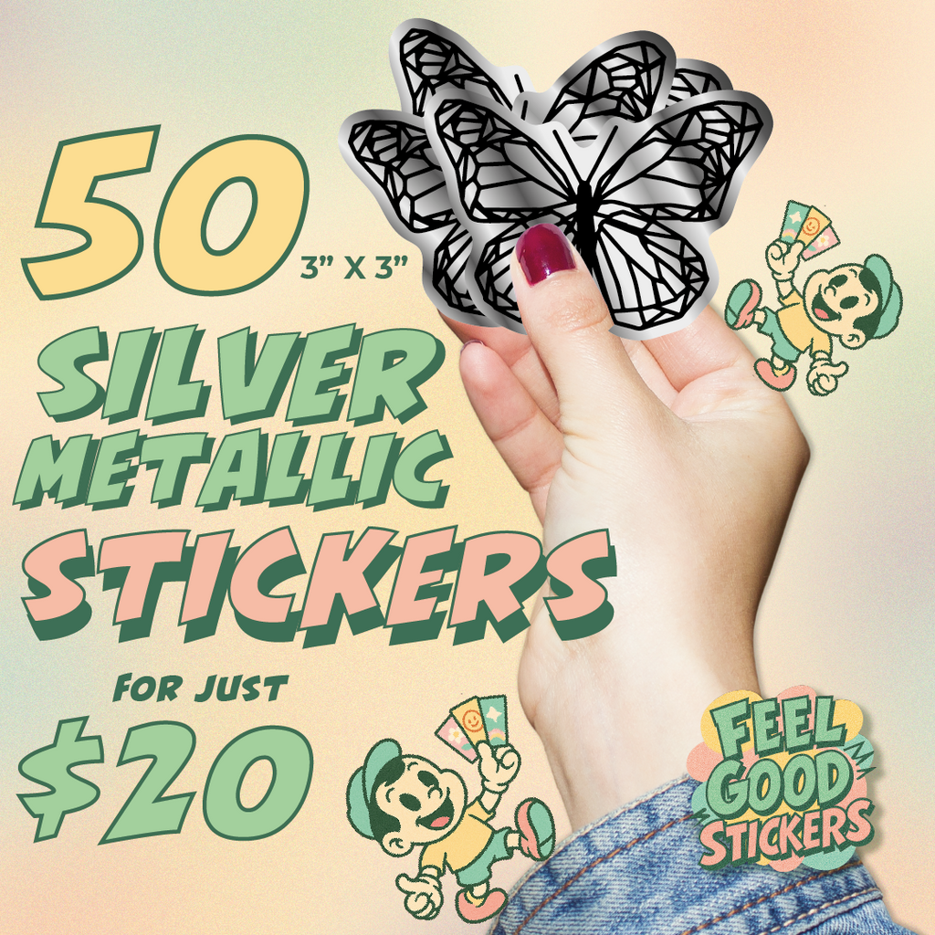 Die Cut Specialty Stickers On Sale