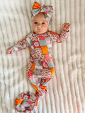 Sissy gown and headband set