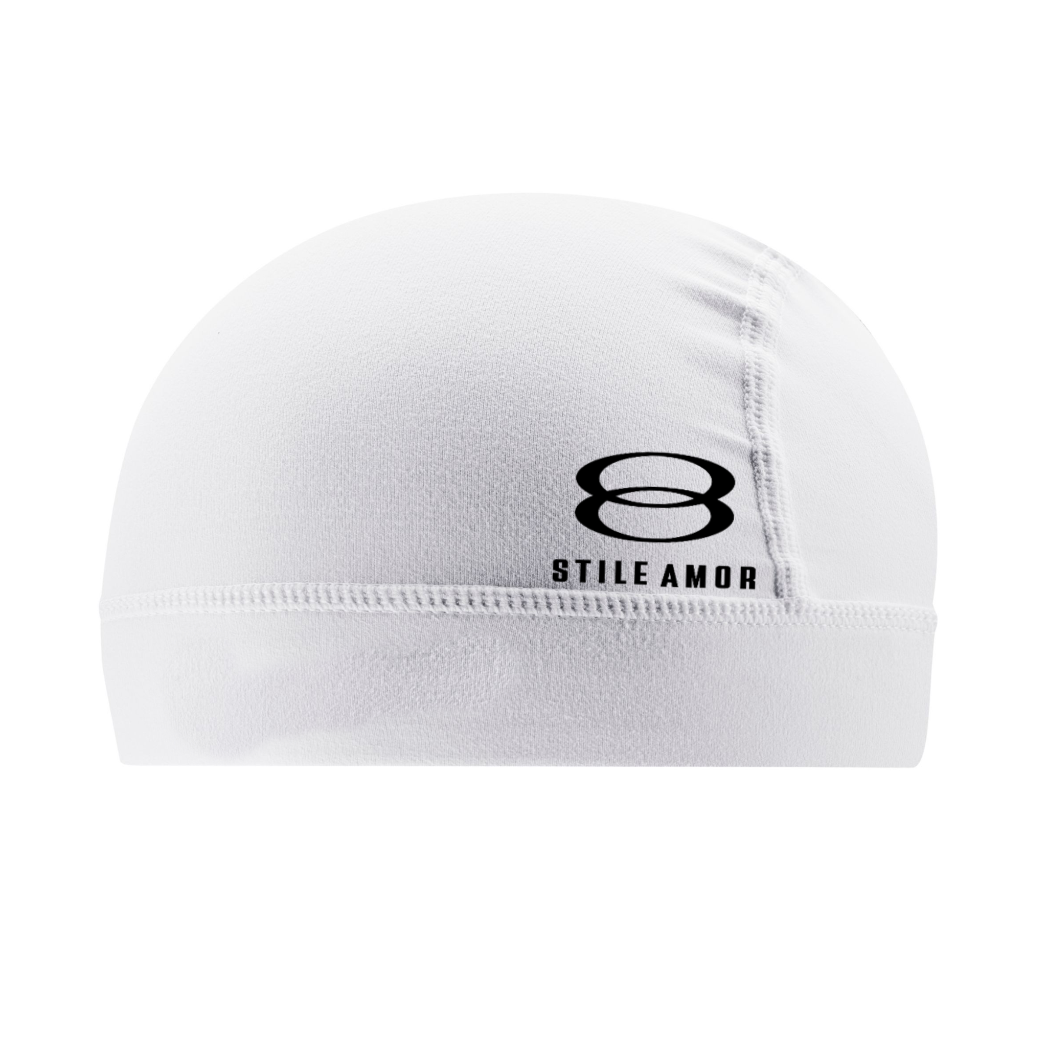 WHITE AMOR SKULL CAP