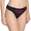 Can I Cum Daddy? Cotton Thong Panties