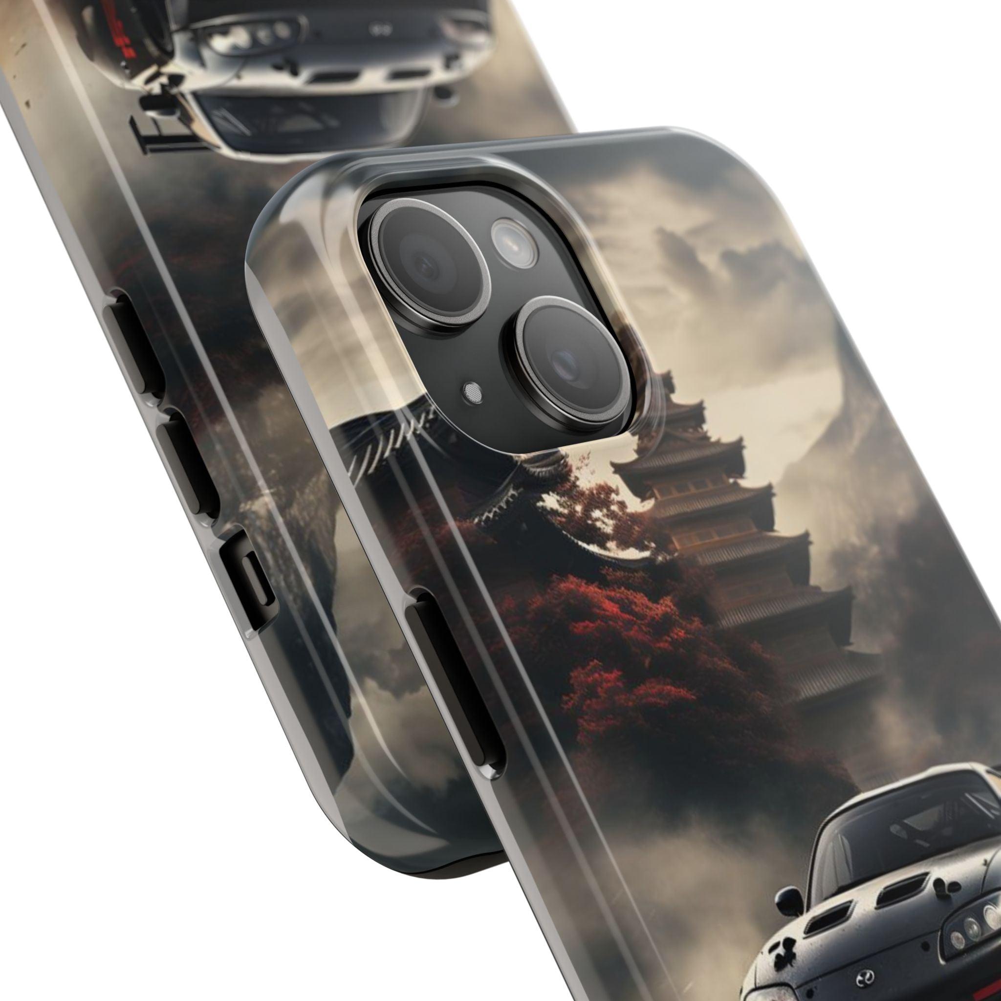 Speed and Style: A Phone Cover Featuring Exquisite Car Photography