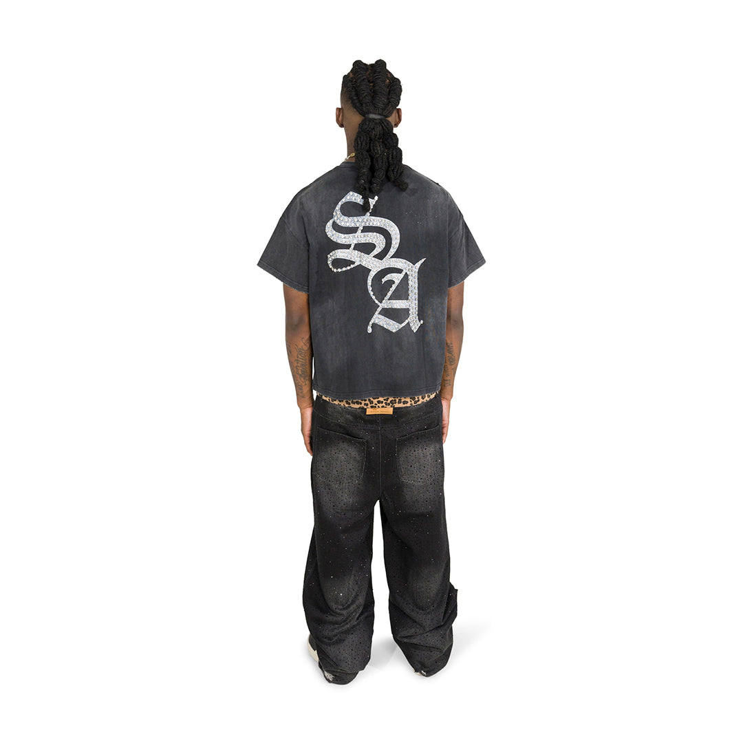 BLACK NO STYLIST TEE