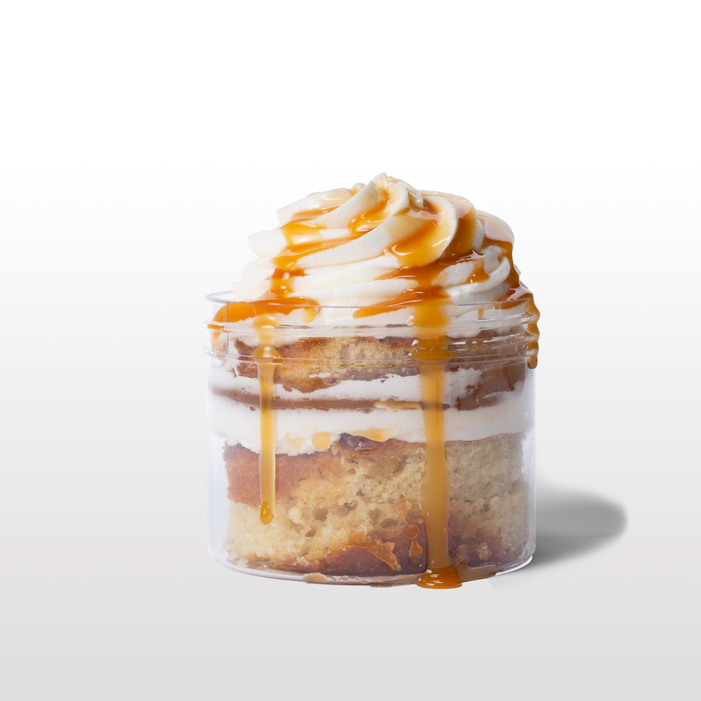 Salted Caramel Bae Cake Jar