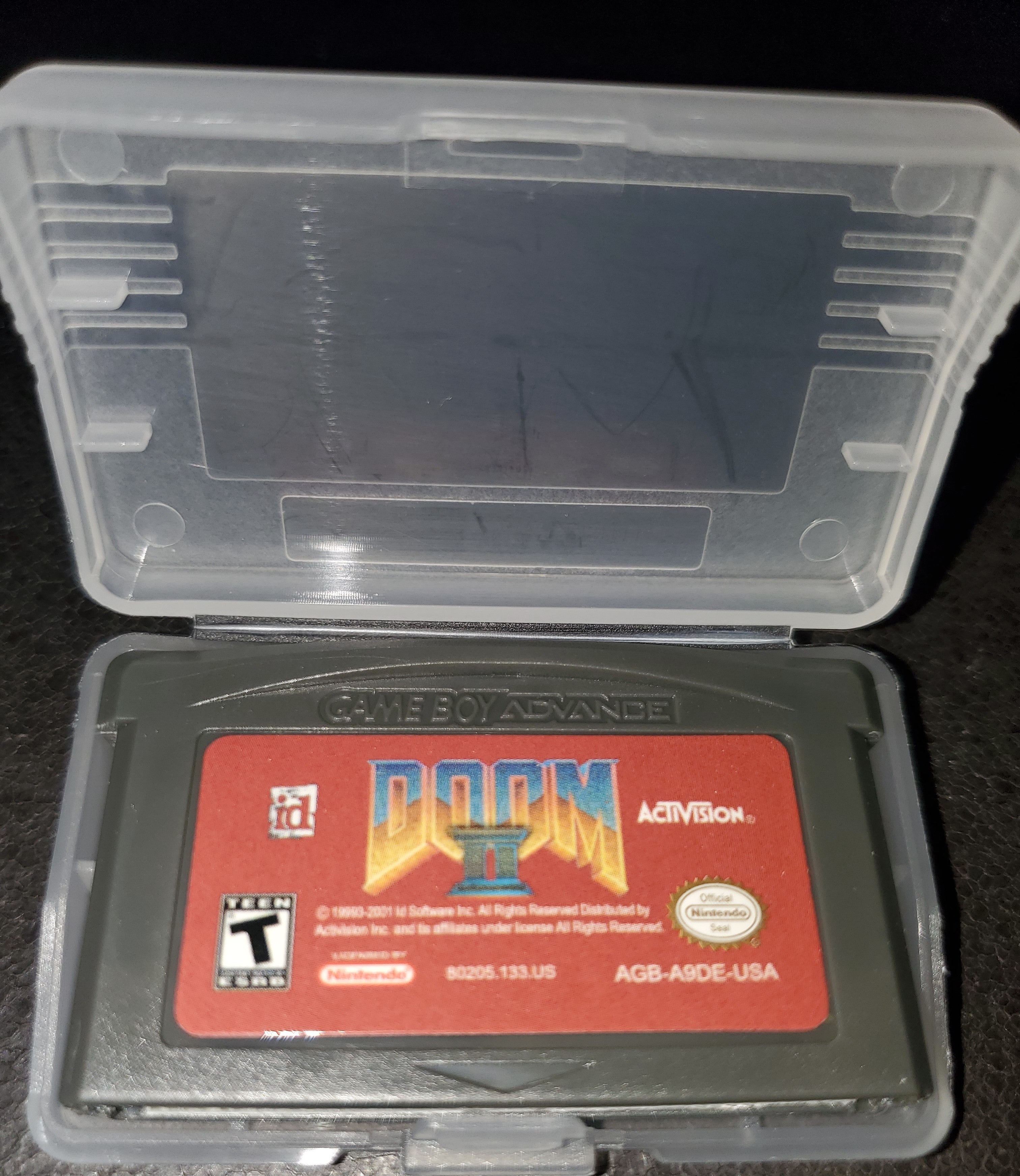 Doom 2 GBA Video Game Boy Advance