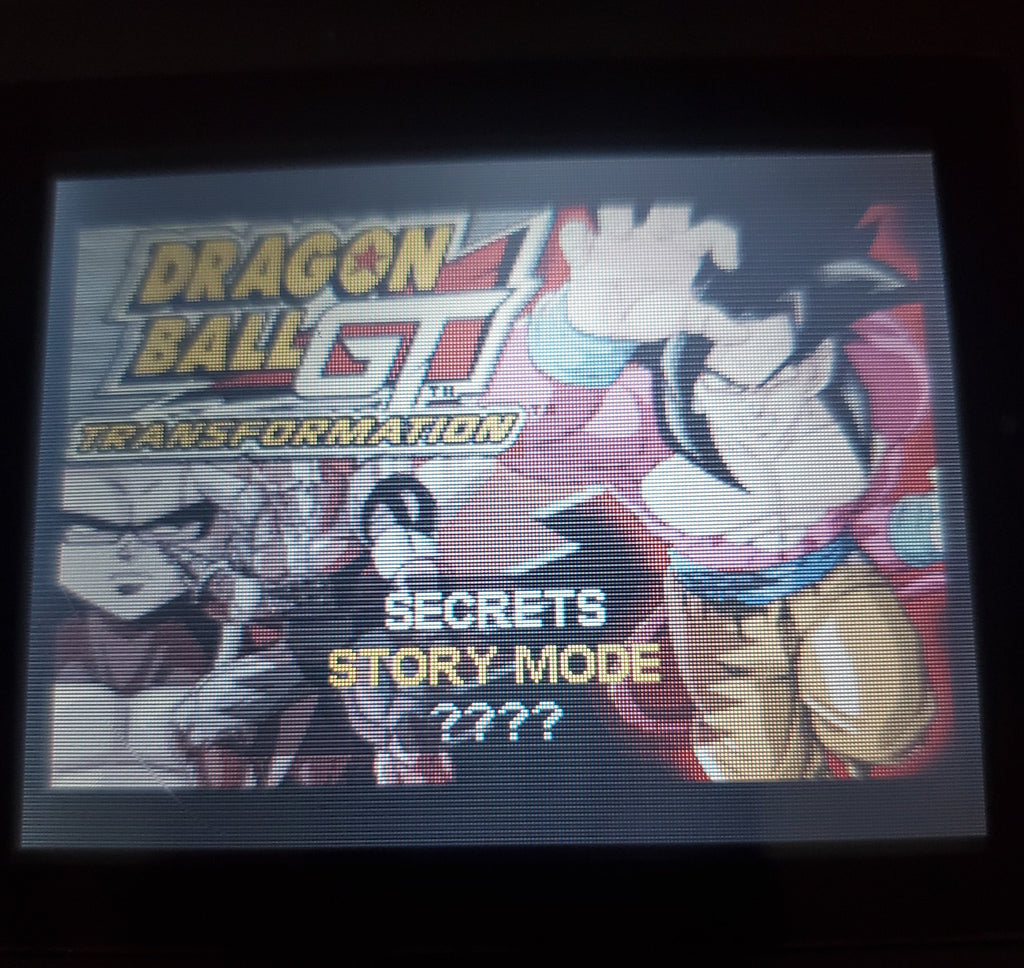 Dragonball GT Transformation GBA Video Game Boy Advance 2005 DBZ