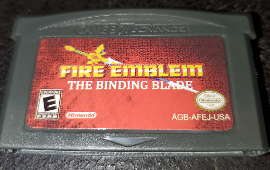 Fire Emblem The Binding Blade GBA Video Game Nintendo Gameboy Advance
