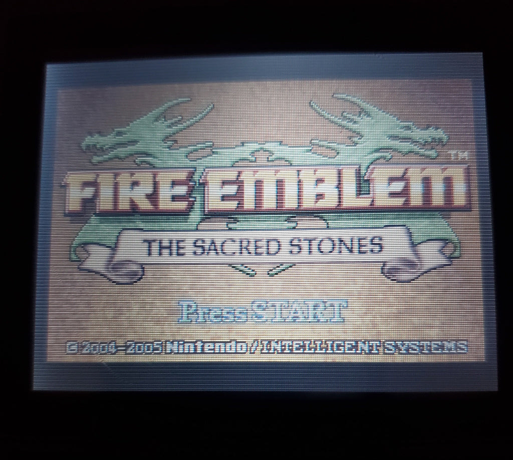 Fire Emblem The Sacred Stones GBA Video Game Nintendo Game Boy Advance