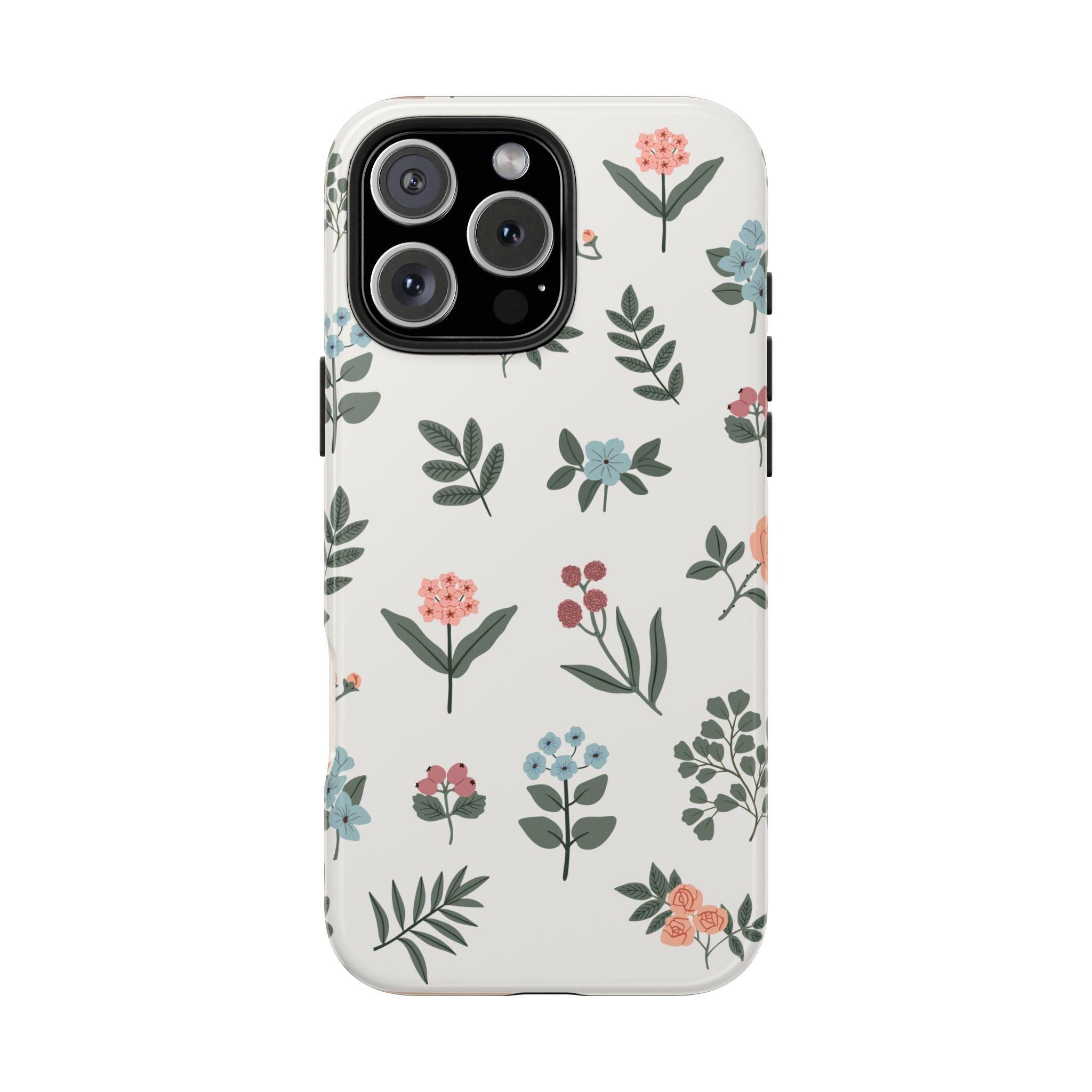 Flowers Pattern phone case
