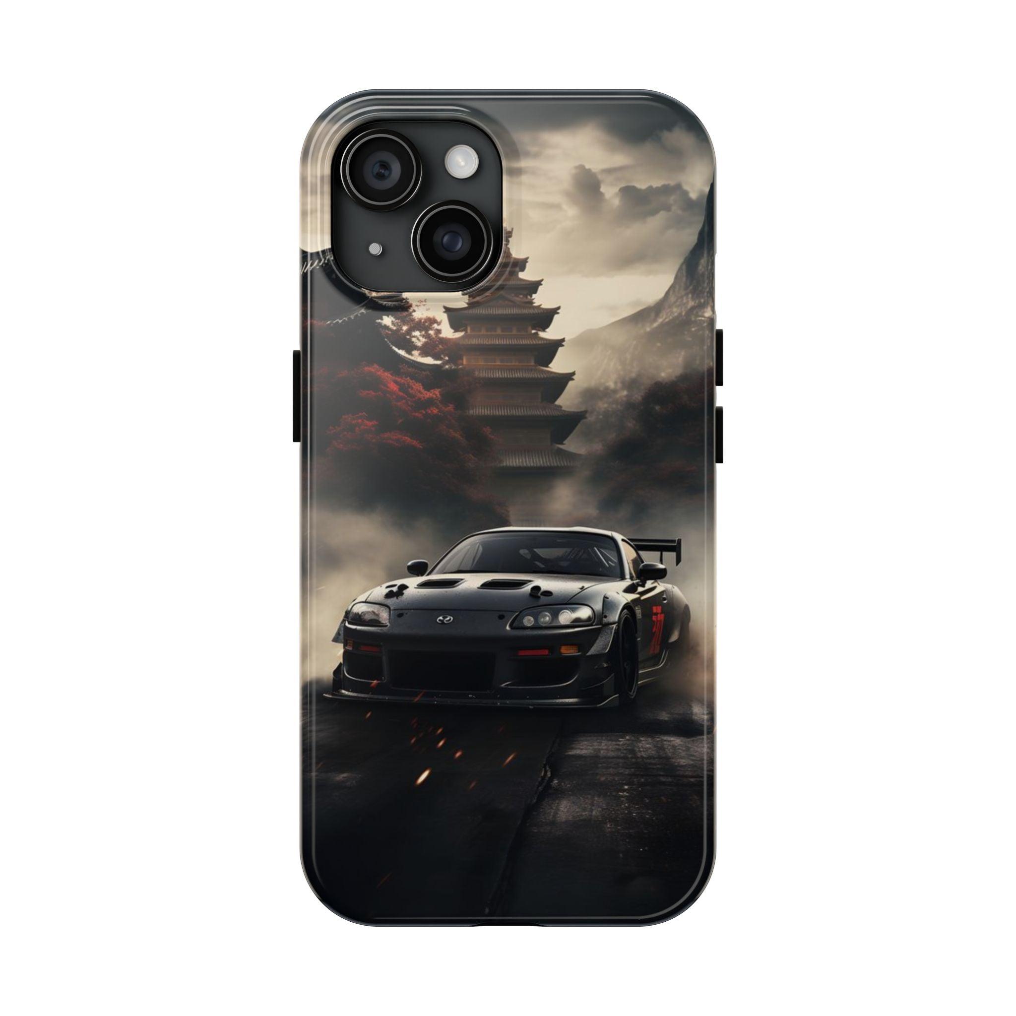 Speed and Style: A Phone Cover Featuring Exquisite Car Photography