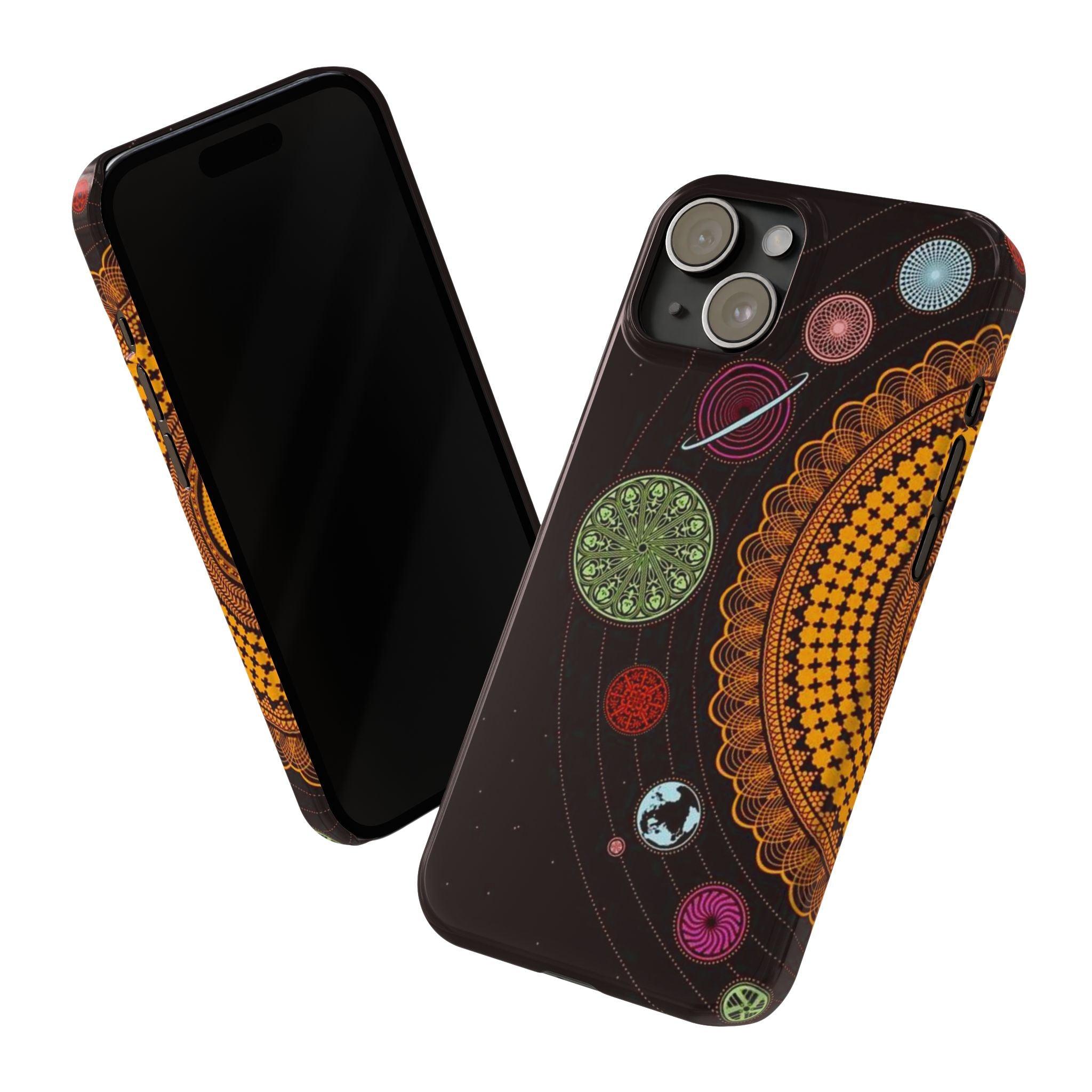 Stellar Mandalas: A Phone Cover Inspired by the Mysteries of the Solar System