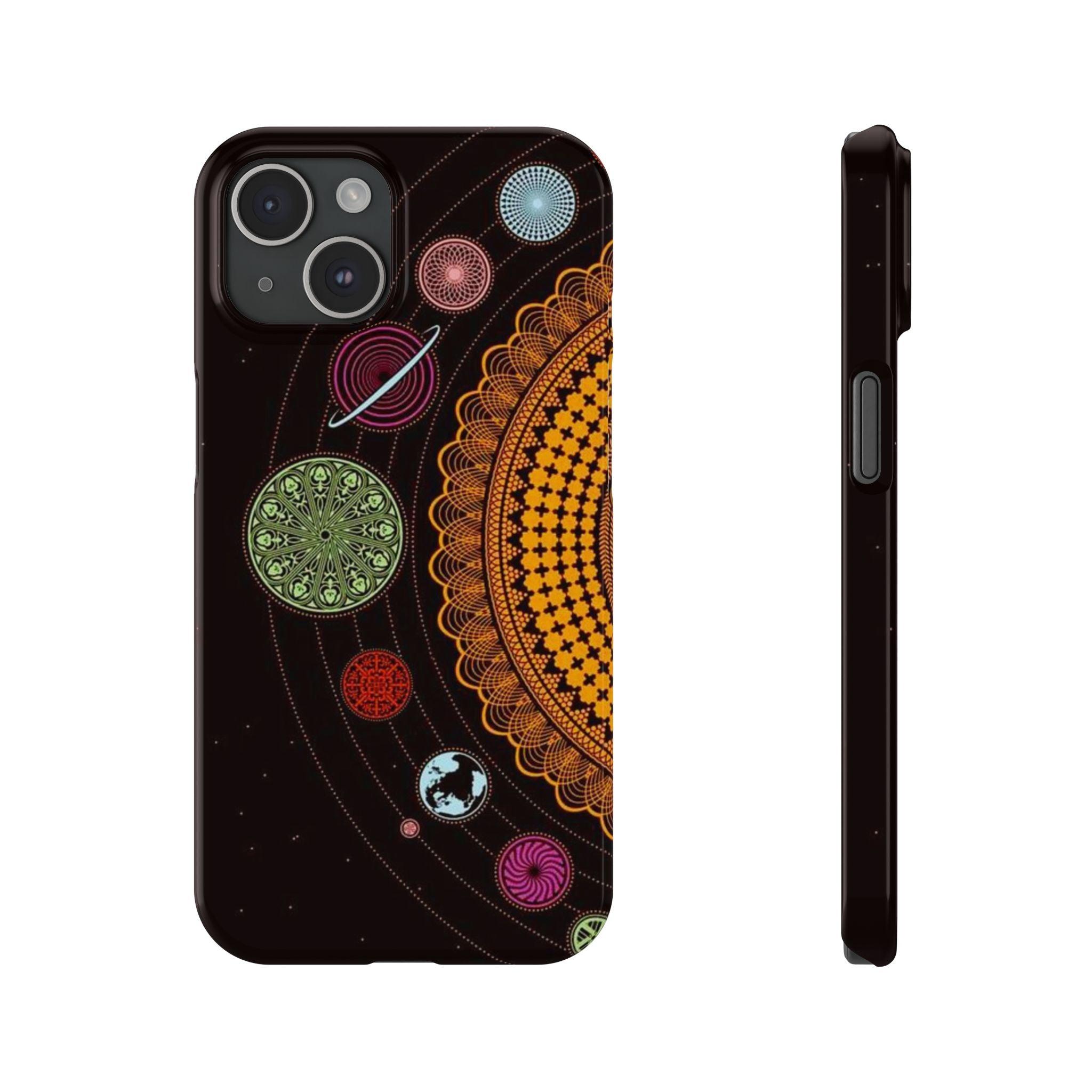 Stellar Mandalas: A Phone Cover Inspired by the Mysteries of the Solar System