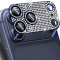 iPhone 17 Pro Camera Lens Protector – 9H Tempered Glass, Dark Blue
