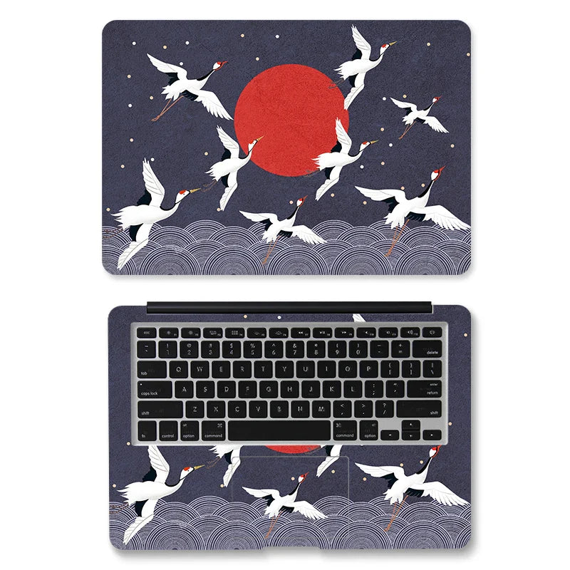 DIY Ancient Style Laptop Sticker Laptop Skin Art Decal 12/13/14/15/17 inch for MacBook Dell HP Lenovo etc Laptop Sticker Decorat