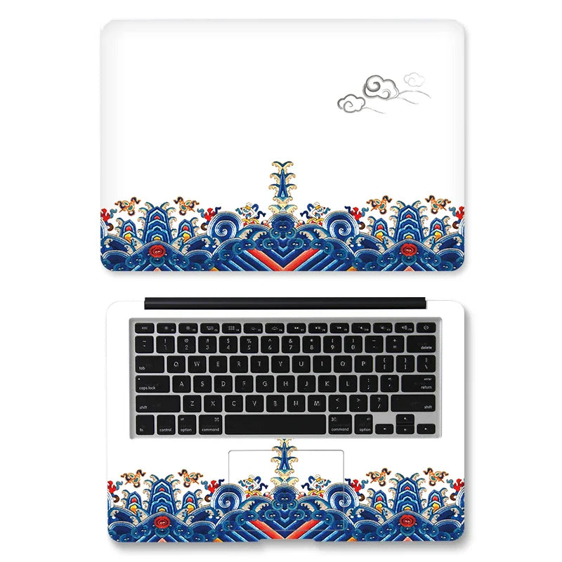 DIY Ancient Style Laptop Sticker Laptop Skin Art Decal 12/13/14/15/17 inch for MacBook Dell HP Lenovo etc Laptop Sticker Decorat