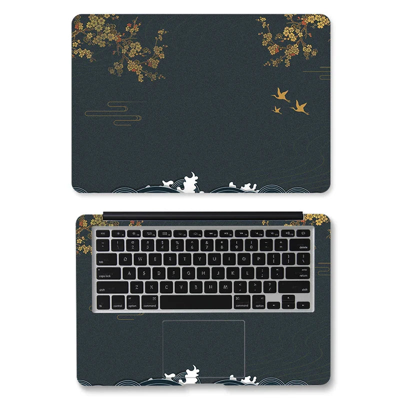 DIY Ancient Style Laptop Sticker Laptop Skin Art Decal 12/13/14/15/17 inch for MacBook Dell HP Lenovo etc Laptop Sticker Decorat