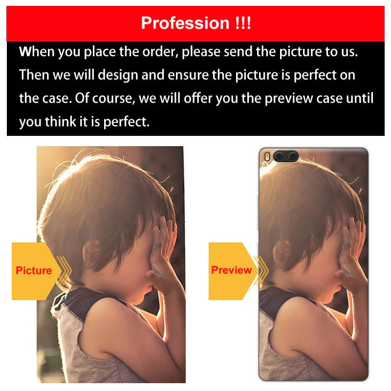 Custom Case for Samsung Galaxy S24 S23 S22 S21 S20 Ultra Plus DIY Personalize Picture Cover