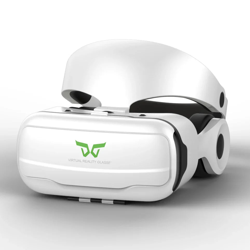 VR Glasses Virtual Reality 3D Headset Helmet For Android iPhone Smartphone Mobile Phone With Controller Game Wirth Real Goggles