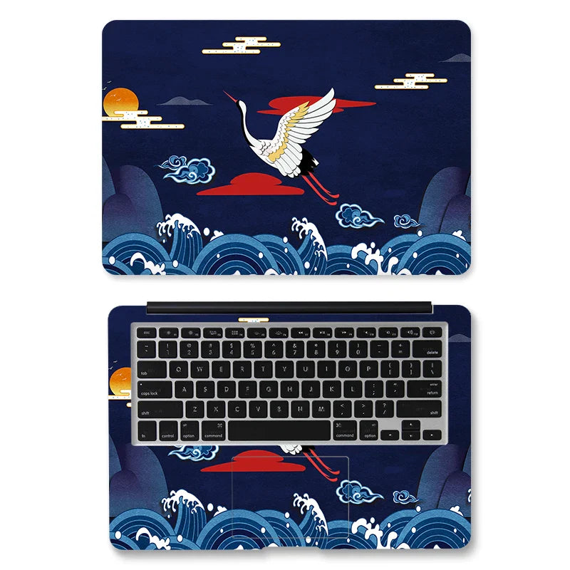 DIY Ancient Style Laptop Sticker Laptop Skin Art Decal 12/13/14/15/17 inch for MacBook Dell HP Lenovo etc Laptop Sticker Decorat