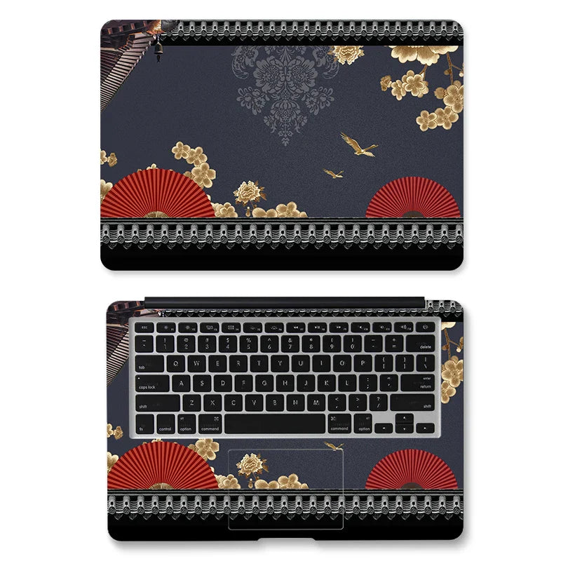 DIY Ancient Style Laptop Sticker Laptop Skin Art Decal 12/13/14/15/17 inch for MacBook Dell HP Lenovo etc Laptop Sticker Decorat