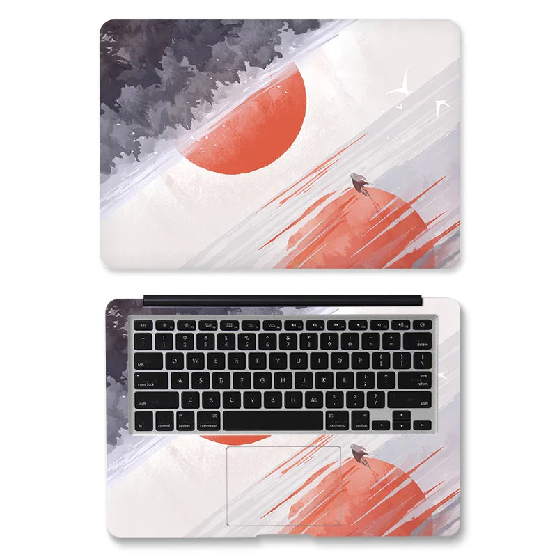 DIY Ancient Style Laptop Sticker Laptop Skin Art Decal 12/13/14/15/17 inch for MacBook Dell HP Lenovo etc Laptop Sticker Decorat