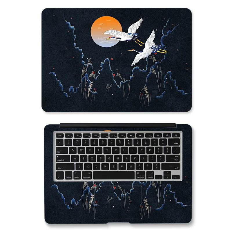 DIY Ancient Style Laptop Sticker Laptop Skin Art Decal 12/13/14/15/17 inch for MacBook Dell HP Lenovo etc Laptop Sticker Decorat