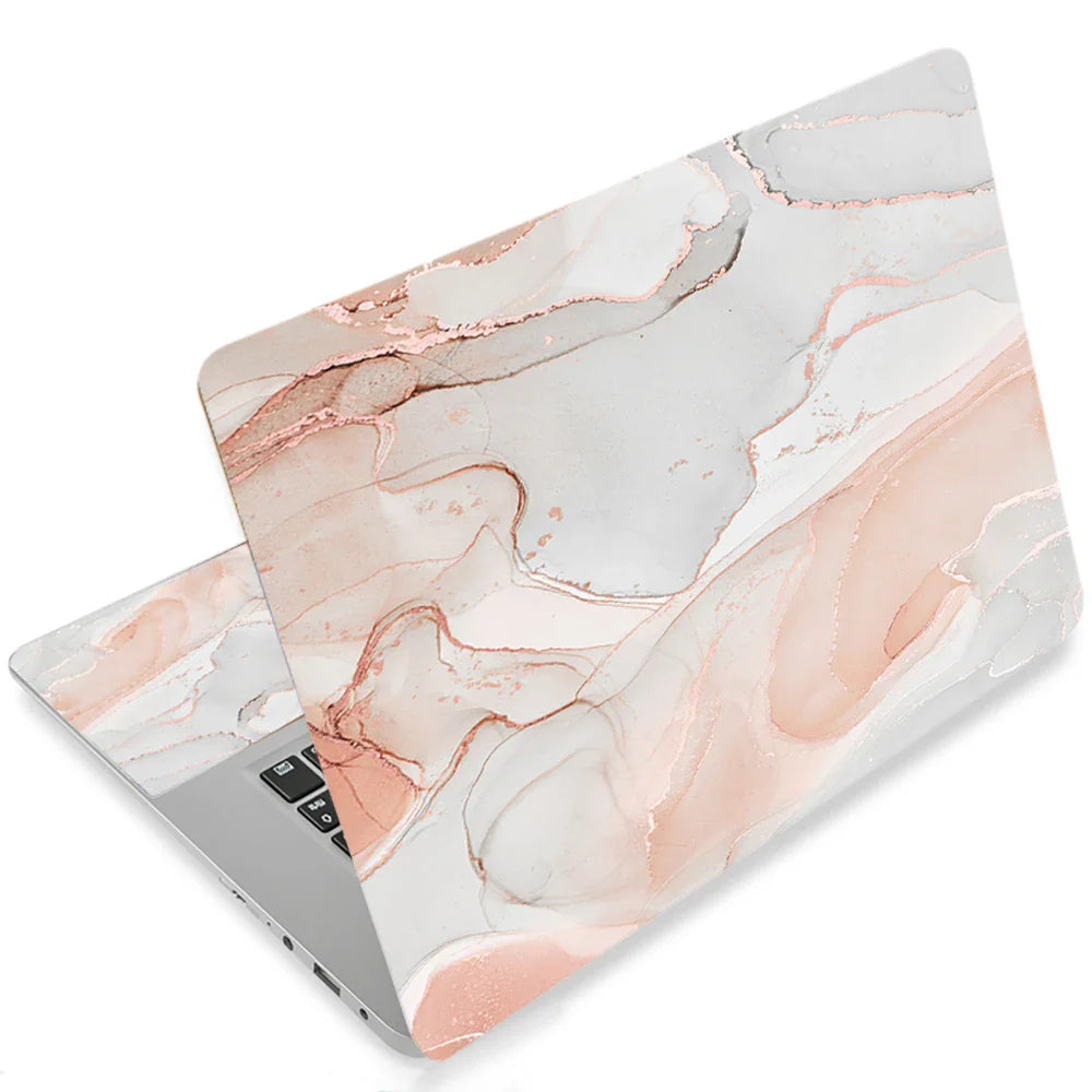 Laptop Sticker 15.6 skin DIY Marble 15.6 Notebook Cover Decal Skins14 15.6 17 inch for MacBook Air Pro 13/HP/DELl/Lenovo
