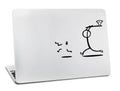 Vinyl Sticker for Macbook Air 11 12 13 M1 M2 Pro 13 15 16 Retina Wall Decal Laptop Stickman Guy Notebook Tablet Skin for iPad