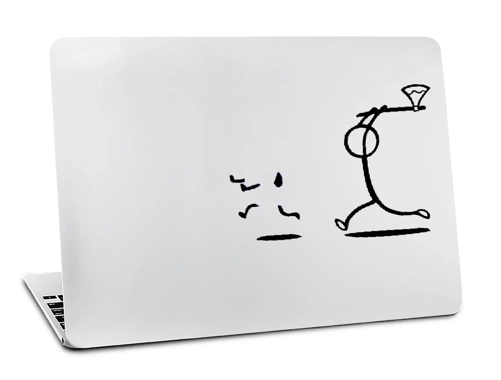 Vinyl Sticker for Macbook Air 11 12 13 M1 M2 Pro 13 15 16 Retina Wall Decal Laptop Stickman Guy Notebook Tablet Skin for iPad