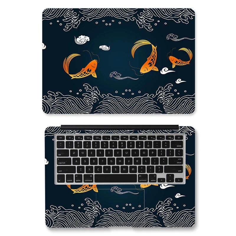 DIY Ancient Style Laptop Sticker Laptop Skin Art Decal 12/13/14/15/17 inch for MacBook Dell HP Lenovo etc Laptop Sticker Decorat