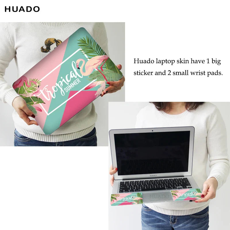 Laptop stickers for girl notebook sticker 12" 14" 17" 15.6" PC skin for xiaomi mi pro 13.3/asus/macbook pro 13/acer/lenovo/hp
