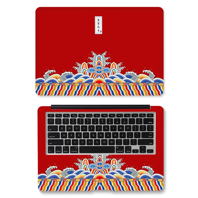 DIY Ancient Style Laptop Sticker Laptop Skin Art Decal 12/13/14/15/17 inch for MacBook Dell HP Lenovo etc Laptop Sticker Decorat