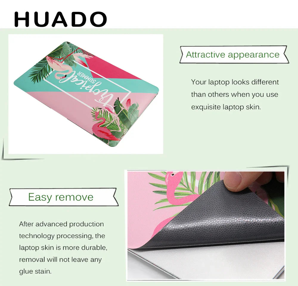 Laptop stickers for girl notebook sticker 12" 14" 17" 15.6" PC skin for xiaomi mi pro 13.3/asus/macbook pro 13/acer/lenovo/hp