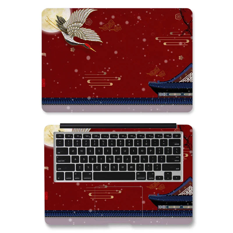 DIY Ancient Style Laptop Sticker Laptop Skin Art Decal 12/13/14/15/17 inch for MacBook Dell HP Lenovo etc Laptop Sticker Decorat
