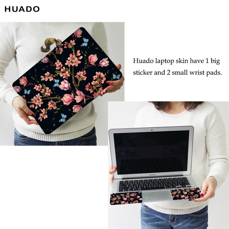 Laptop Sticker 15.6 skin DIY Marble 15.6 Notebook Cover Decal Skins14 15.6 17 inch for MacBook Air Pro 13/HP/DELl/Lenovo