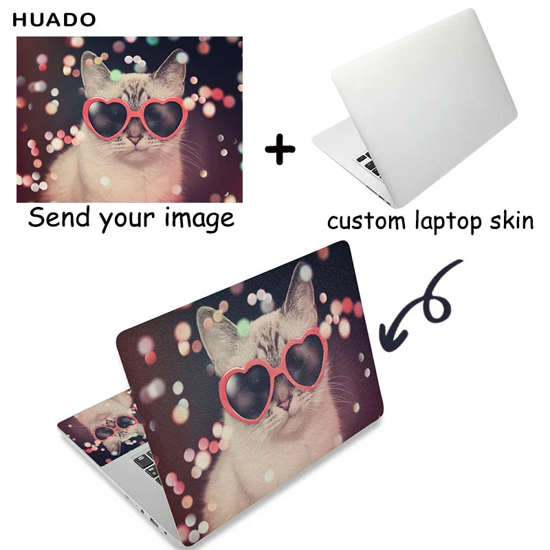 Laptop stickers for girl notebook sticker 12" 14" 17" 15.6" PC skin for xiaomi mi pro 13.3/asus/macbook pro 13/acer/lenovo/hp