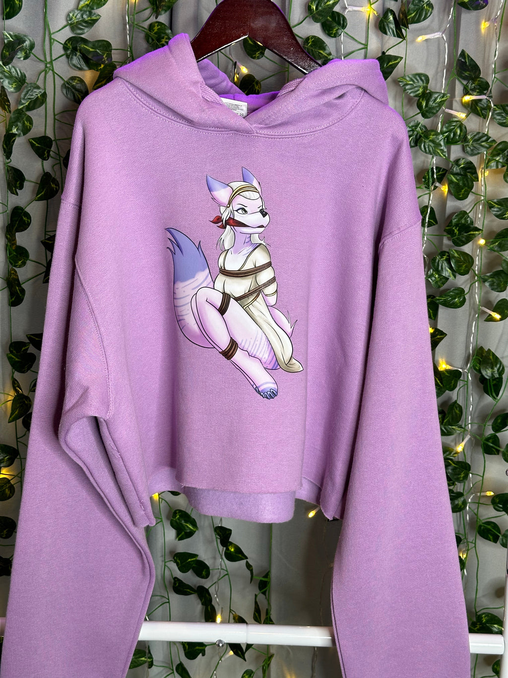 My Little Submissive Pony Lilac Crop Hoodie