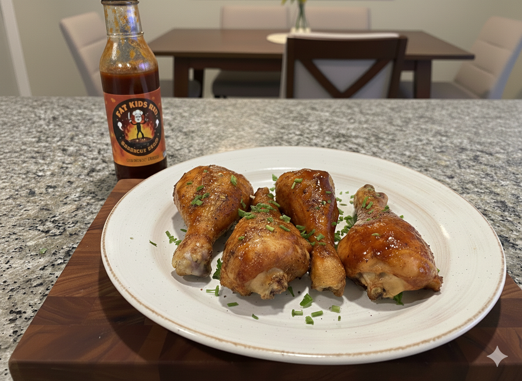 FatKids BBQ Sweet and Smokey Barbecue Sauce