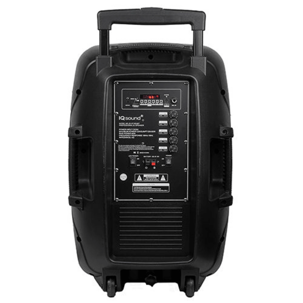 Supersonic 15" Portable Bluetooth Speaker with True Wireless Stereo & Mic (IQ-5715DJBT)