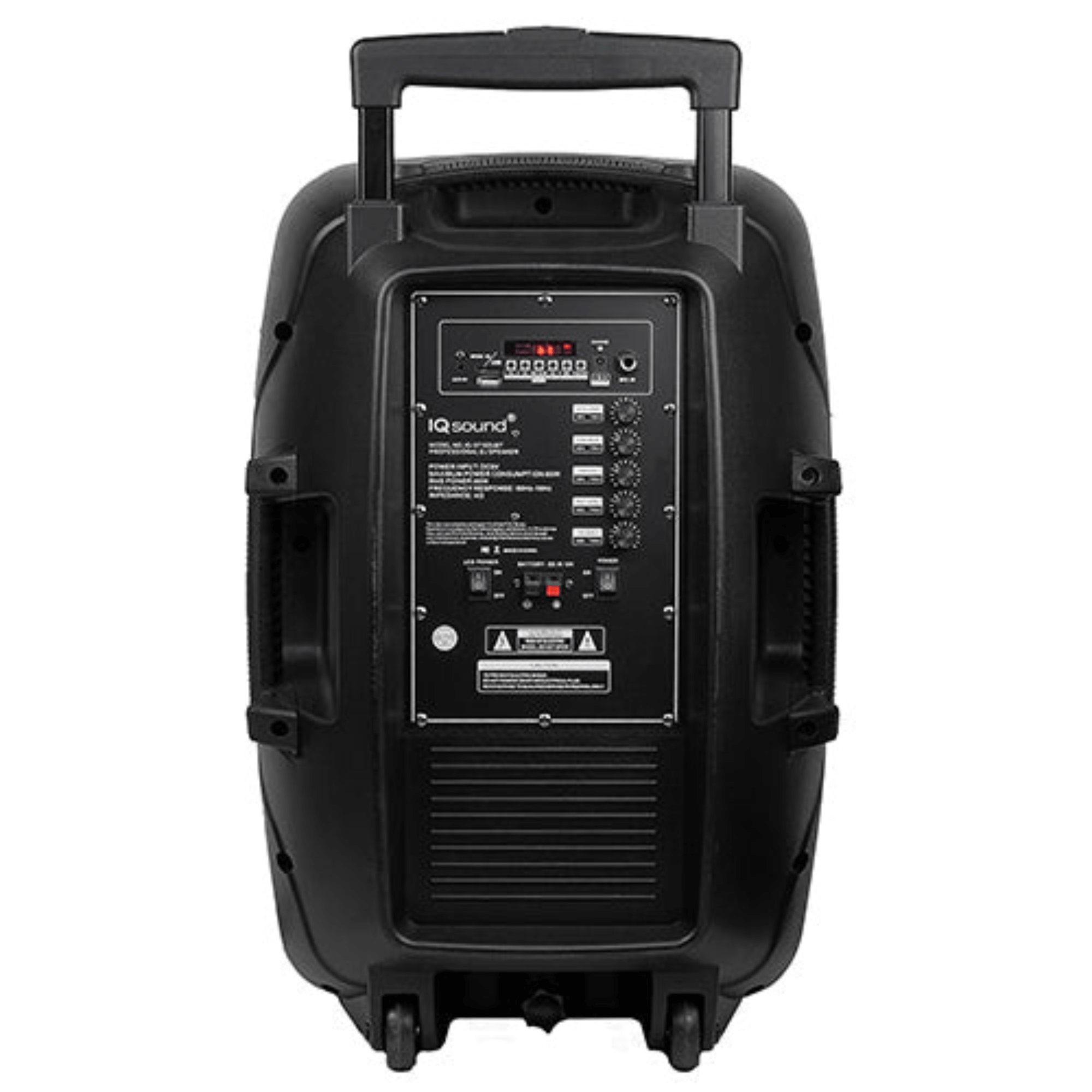 Supersonic 15" Portable Bluetooth Speaker with True Wireless Stereo & Mic (IQ-5715DJBT)